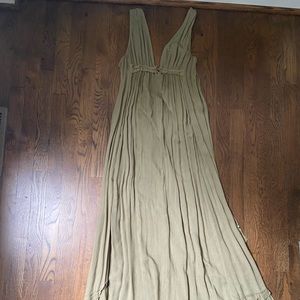 Green dress cover up